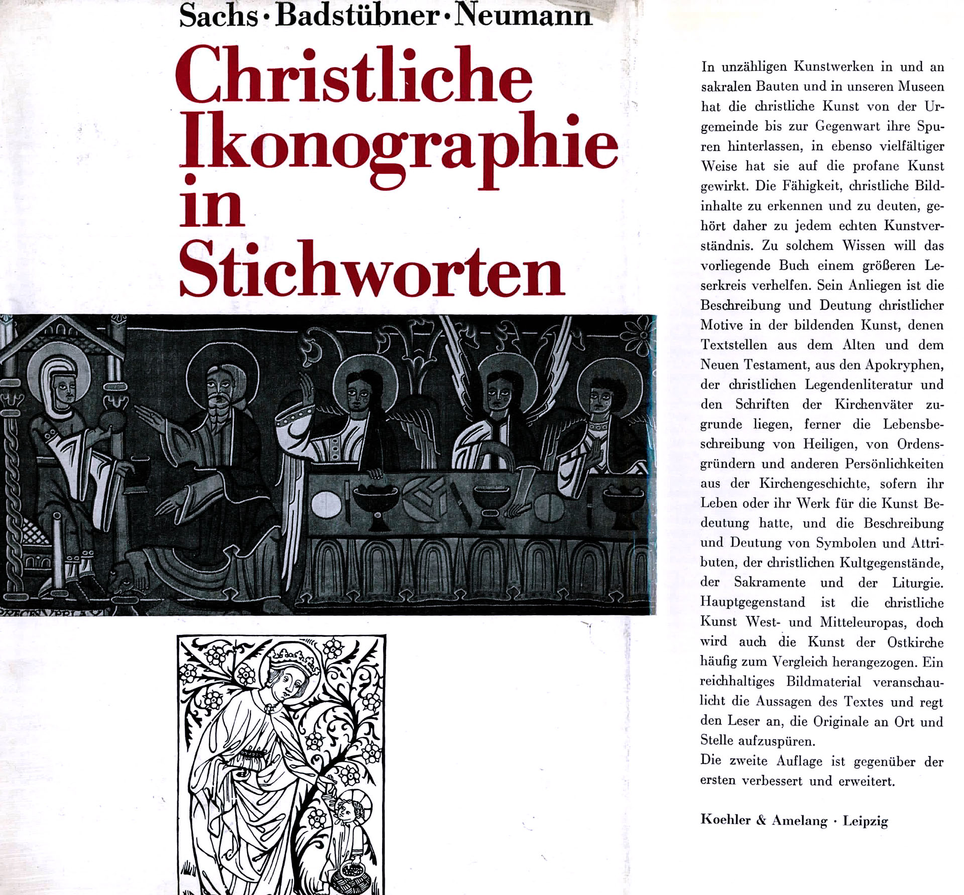 Christliche Ikonographie in Stichworten - Sachs / Badstübner / Neumann